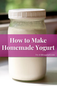 Making Homemade Yogurt Pin