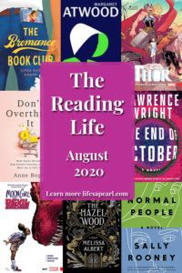 A glance into my reading life: August Book Covers Pin