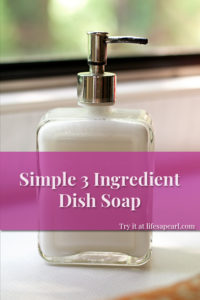 simple 3 ingredient dish soap