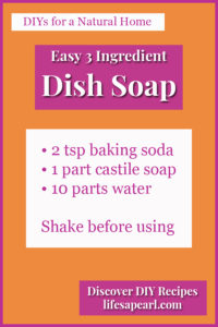 simple 3 ingredient dish soap recipe