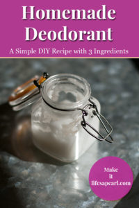 Homemade Deodorant Pin