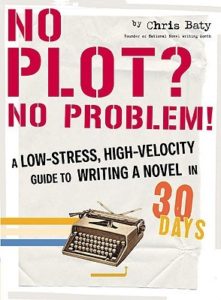 Book for NaNoWriMo: No Plot, No Problem