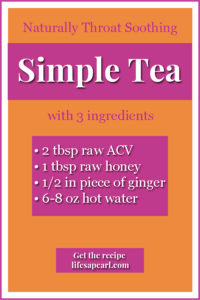 Simple Tea Recipe Pin