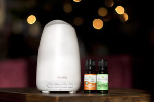 diffuser blends for the holidays - sweet orange and peppermint