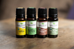 immune system support blend - lemon, rosemary, frankincense, and eucalyptus