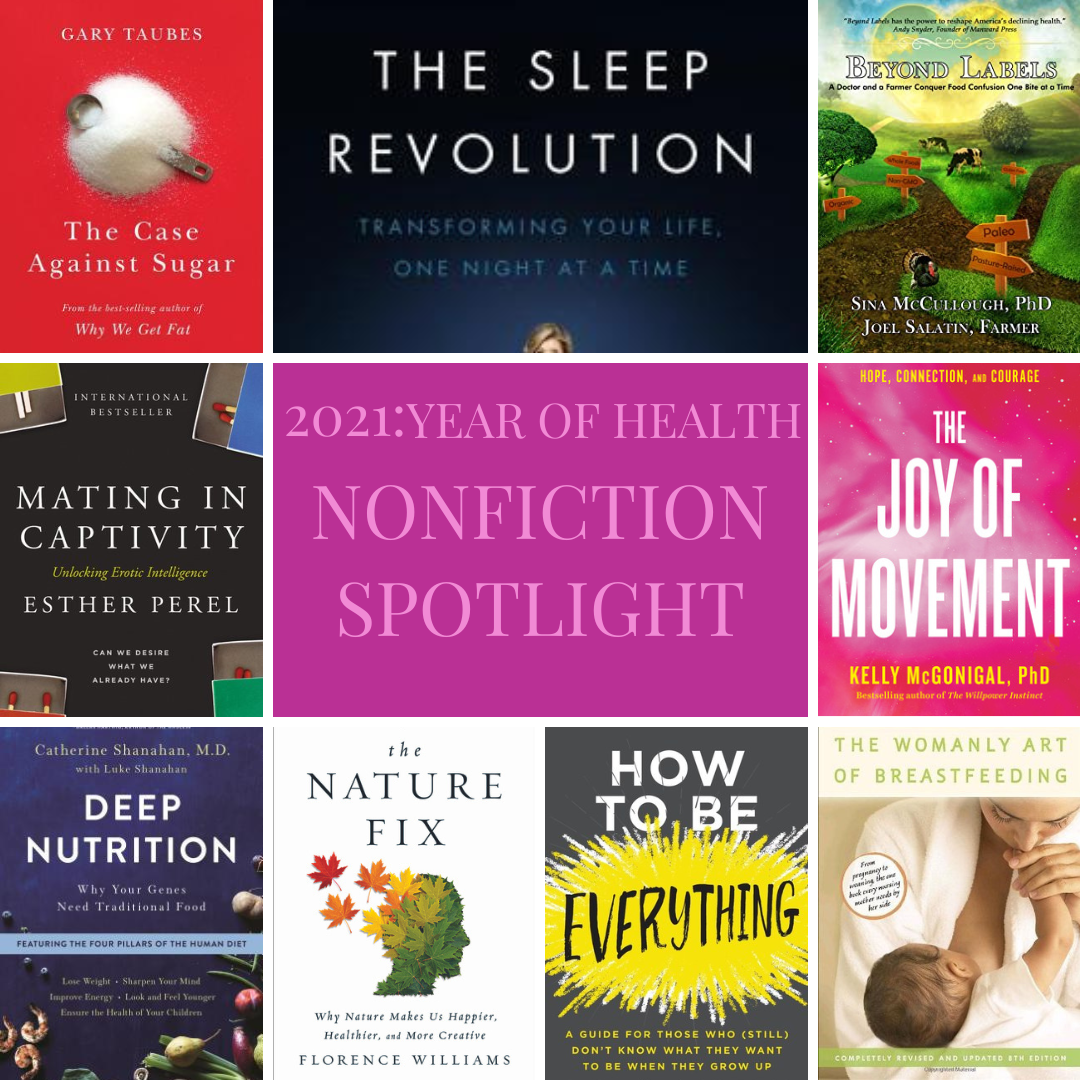 Year of Health Nonfiction Book Covers Featured Image