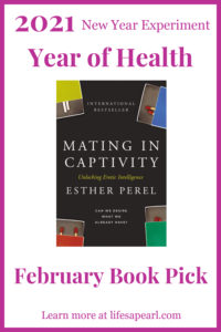 February Book Pick Mating in Captivity Pin