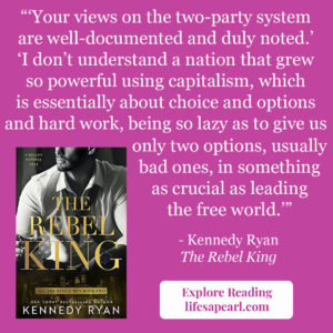 The Kingmaker Book Quote Pin