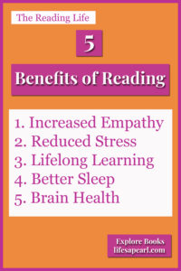 benefits of reading pin