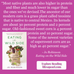 Book Quote from Eating on the Wild Side