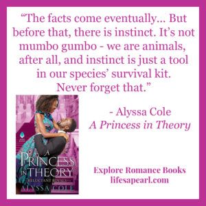 A Princess in Theory Quote Pin