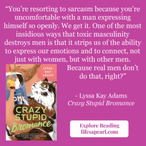 Crazy Stupid Bromance Book Quote Pin