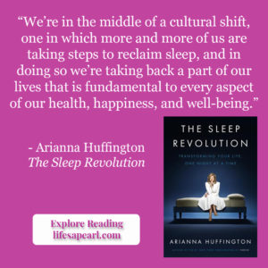 The Sleep Revolution Book Quote