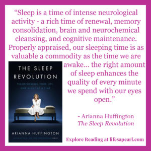 The Sleep Revolution Book Quote