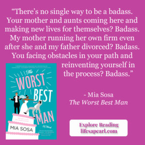 The Worst Best Man Book Quote Pin