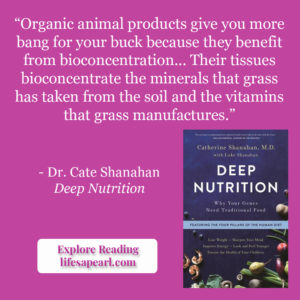 Deep Nutrition Book Quote