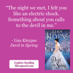 Devil in Spring Book Quote Pin