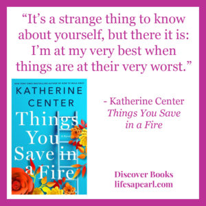 Things You Save in a Fire Book Quote