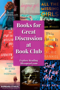 Books that led to great discussion at book club pin