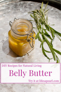 Natural Belly Butter Pin