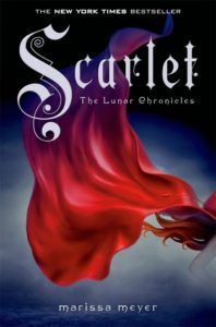 Scarlet Original Cover from The Lunar Chronicles