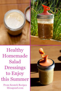 3 Healthy Homemade Salad Dressings to Enjoy this Summer Pin