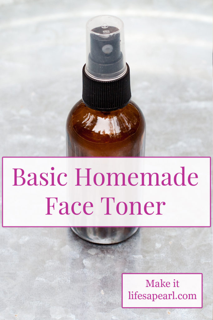 Basic Homemade Face Toner Pin