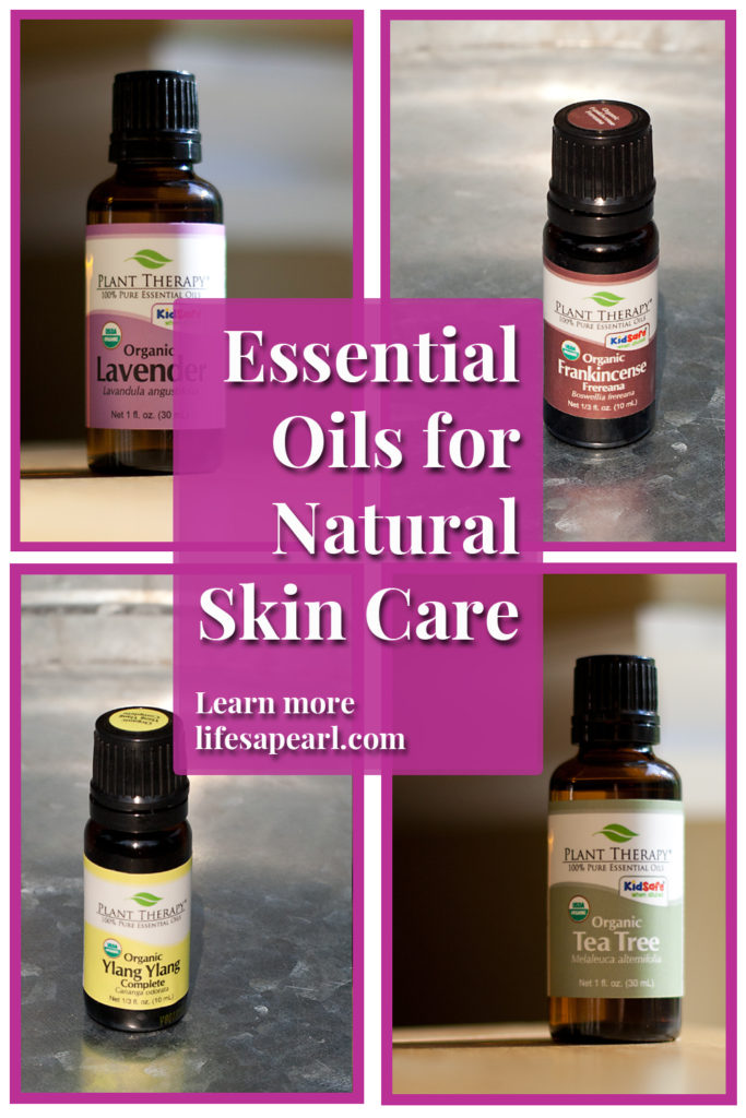 Essential Oils for Natural Skin Care Pin