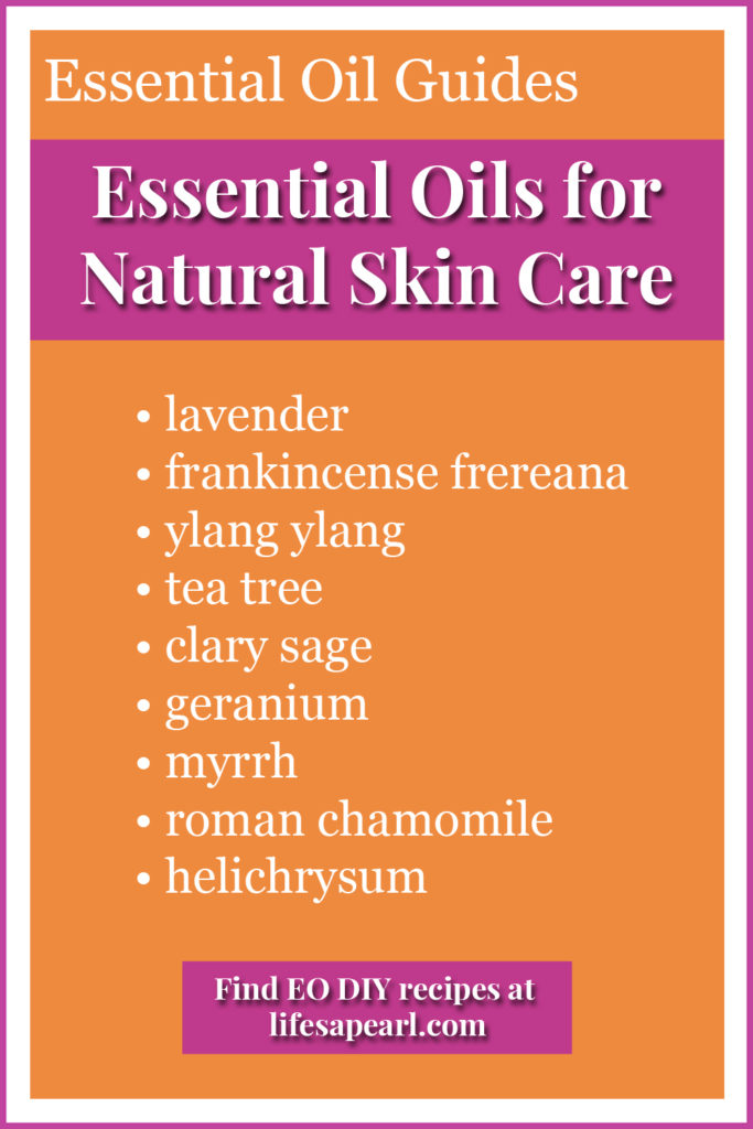 Essential Oils for Natural Skin Care Pin