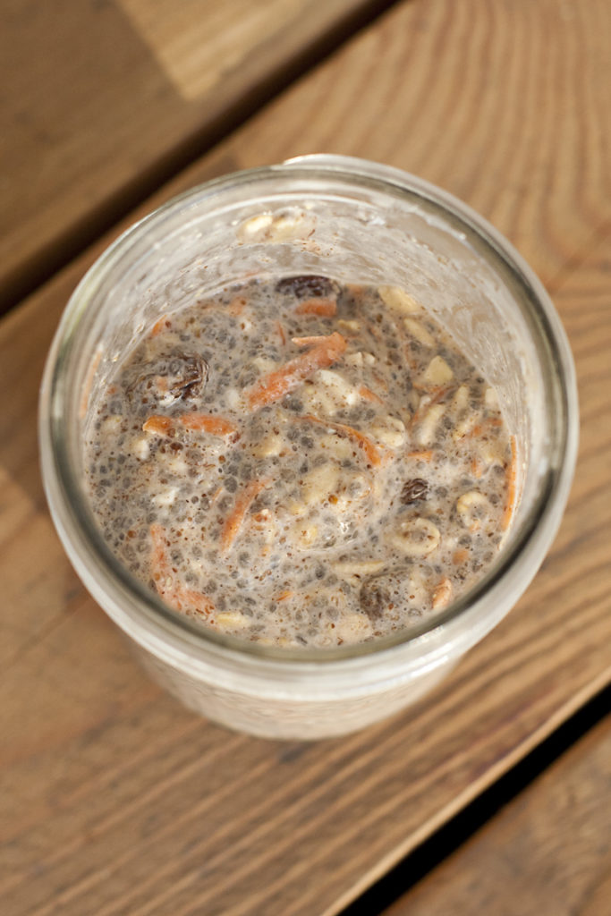 Carrot Cake Overnight Oats