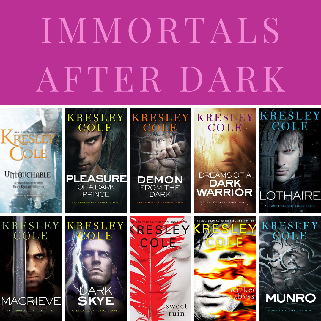 April Wrap Up - Immortals After Dark Reading Binge