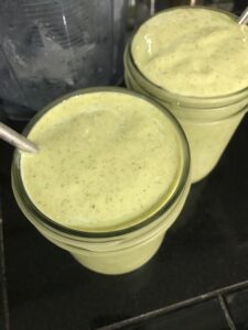 Mint Chocolate Chip Smoothie - 5 healthy summer smoothies