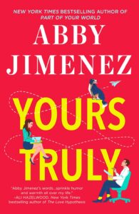 Yours Truly Book Cover - mid June reading recap