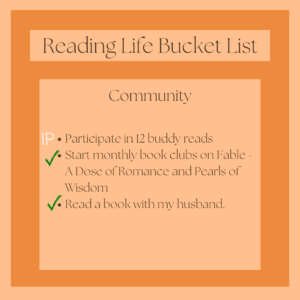 Reading Life Bucket List - Community