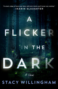 A Flicker in the Dark Book Cover - mid July reading recap