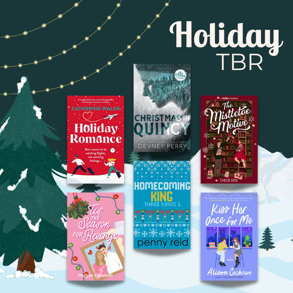 Holiday 2023 TBR - winter reading