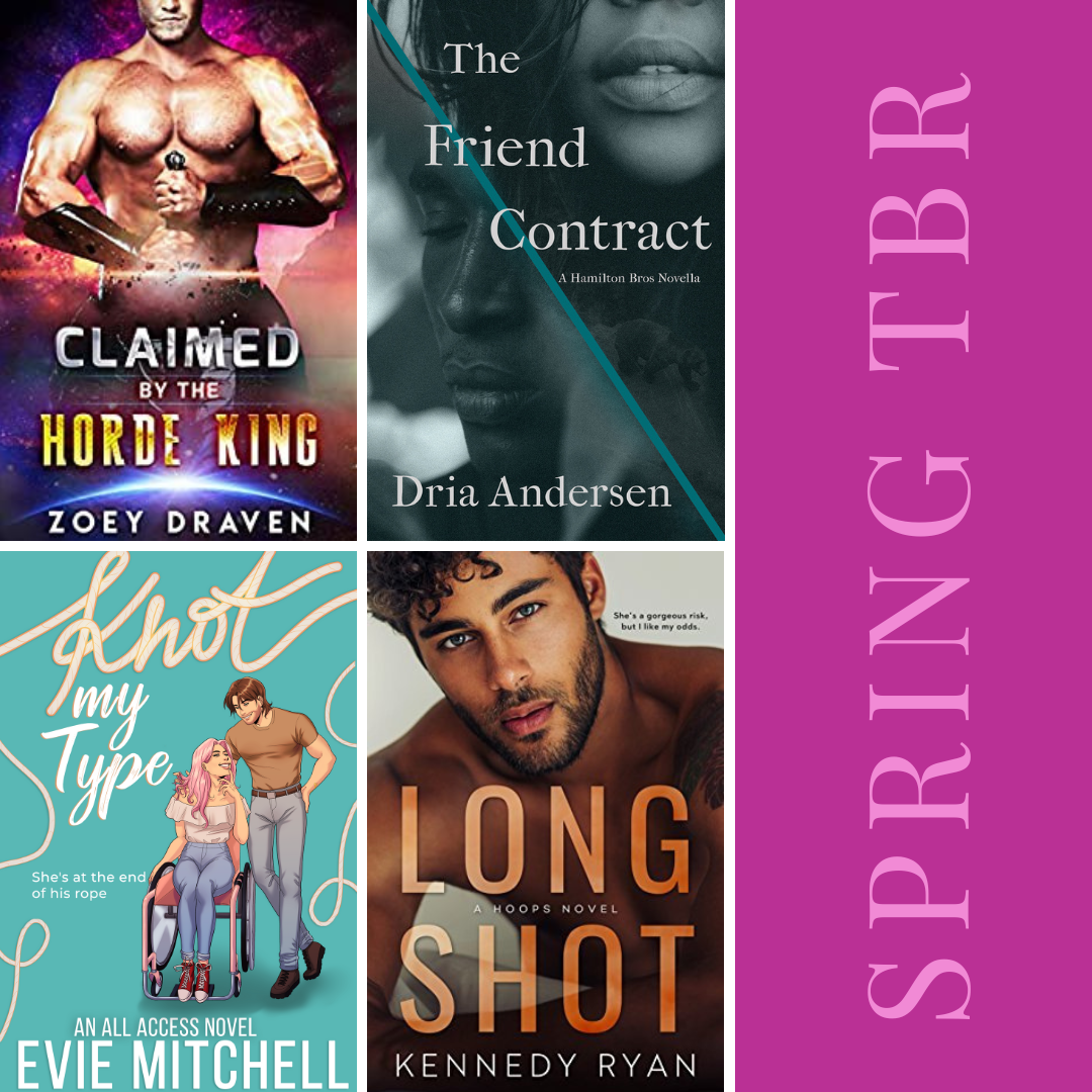 Spring 2024 TBR Featured Image - Spring Reading